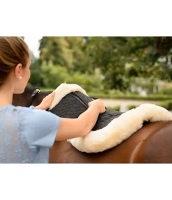 Amortisseur correcteur en véritable fourrure d'agneau