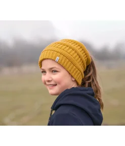 Bonnet queue de cheval enfant