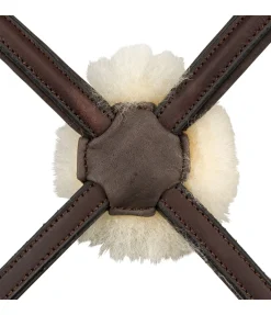 Bridon avec muserolle croisée Diabolo