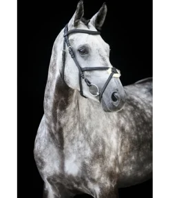 Bridon avec muserolle croisée Diabolo