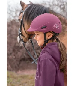 Casque d'équitation enfant Sunny II Horse Love