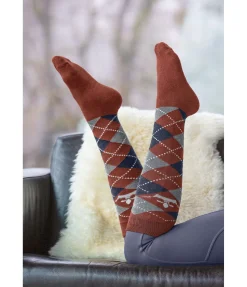 Chaussettes hautes Argyle