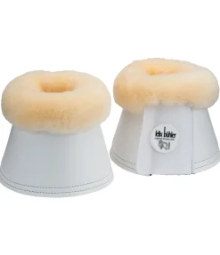 Cloches avec véritable fourrure d'agneau