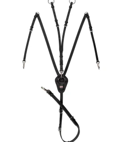 Collier de chasse en cuir gras Basic