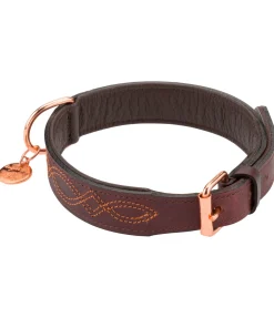 Collier en cuir pour chien Livorno