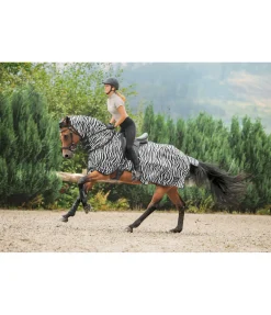 Couvre-reins anti-mouches Zebra