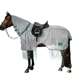 Couvre-reins avec franges Elea