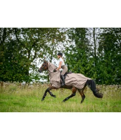 Couvre-reins avec franges Elea