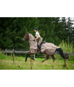 Couvre-reins avec franges Elea