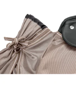 Couvre-reins avec franges Elea