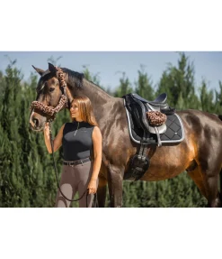 Ensemble de protections en polaire Teddy pour licol - 4 éléments