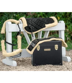 Ensemble de protections en polaire Teddy pour licol - 4 éléments