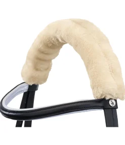 Fourreau de têtière en polaire Teddy