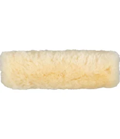 Fourreau pour têtière ou muserolle en véritable fourrure d'agneau
