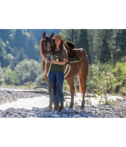 Franges anti-mouches en cuir velours Cles