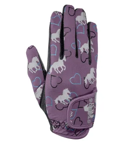 Gants d'équitation d'hiver enfant Reflective