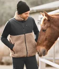 Gilet bi-matière avec polaire Teddy homme Minnesota