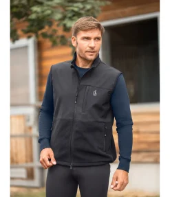 Gilet d'équitation bi-matière pour homme Chicago