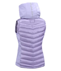 Gilet d'équitation bi-matière à capuche Zoey