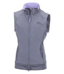 Gilet d'équitation stretch bi-matière Enfant Hedi