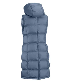Gilet long à capuche Clara