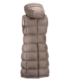 Gilet long à capuche Clara