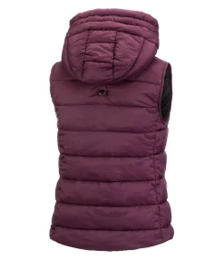 Gilet matelassé à capuche Mila