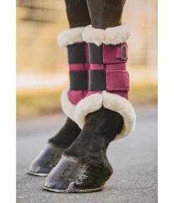 Guêtres de dressage en polaire Teddy Essential (antérieurs)