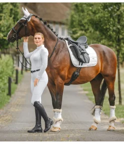 Guêtres de dressage en polaire Teddy Essential (postérieurs)
