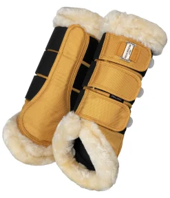 Guêtres de dressage en polaire Teddy Essential (postérieurs)