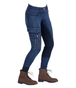Jeans de randonnée avec fond intégral en matière synthétique Aspen