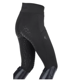 Legging d'équitation à fond intégral grip enfant Tine