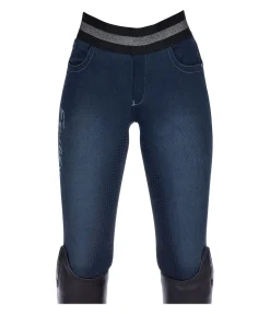 Legging d'équitation à fond intégral grip enfant Nivia II