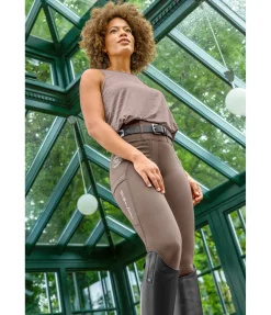 Legging d'équitation à fond intégral grip Feline