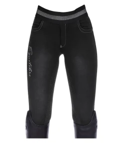 Legging d'équitation à fond intégral grip enfant Nivia II