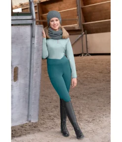 Legging d'équitation à fond intégral grip enfant Tine