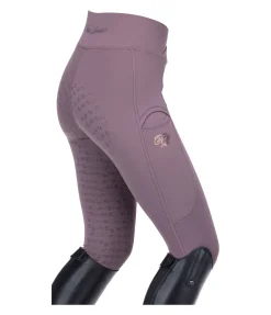 Legging d'équitation à fond intégral grip enfant Tine