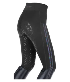 Legging d'équitation à fond intégral grip enfant Coralie