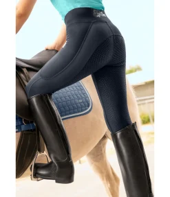 Legging d'équitation d'été à fond intégral grip enfant Sunny