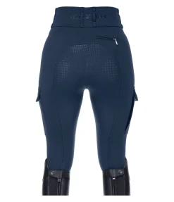 Legging d'équitation thermique à fond intégral grip Amber