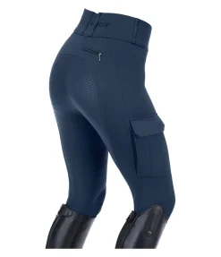Legging d'équitation thermique à fond intégral grip Amber