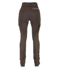 Legging d'équitation thermique à fond intégral grip Mathilda