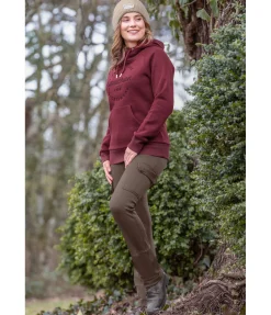 Legging d'équitation thermique à fond intégral grip Mathilda