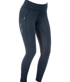 Legging d'équitation thermique à fond intégral Grip Hermine