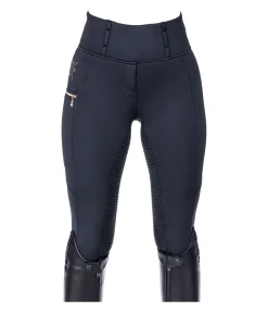 Legging d'équitation thermique à fond intégral grip Kassandra