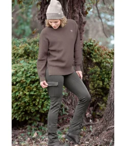 Legging d'équitation thermique à fond intégral grip Mathilda