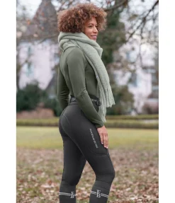 Legging d'équitation thermique avec fond intégral grip Juliette