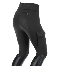 Legging d'équitation thermique à fond intégral grip Amber