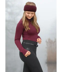 Legging d'équitation thermique à fond intégral grip Kassandra