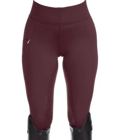 Legging d'équitation thermique à fond intégral Grip Hermine